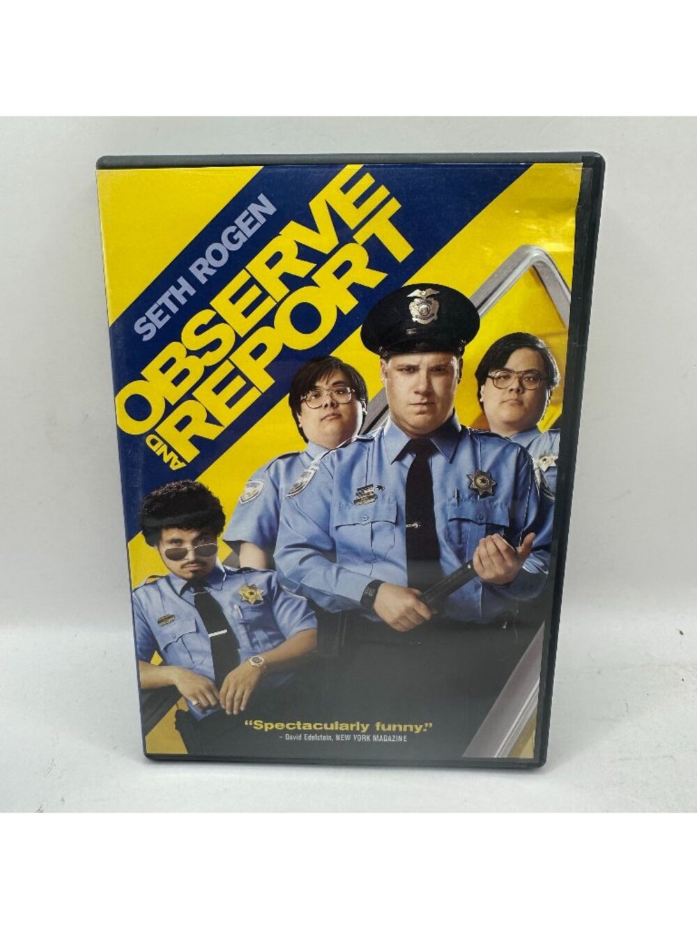 Observe And Report Seth Rogen Warner Bros DVD Comedy R Rating 2009 Clean Case